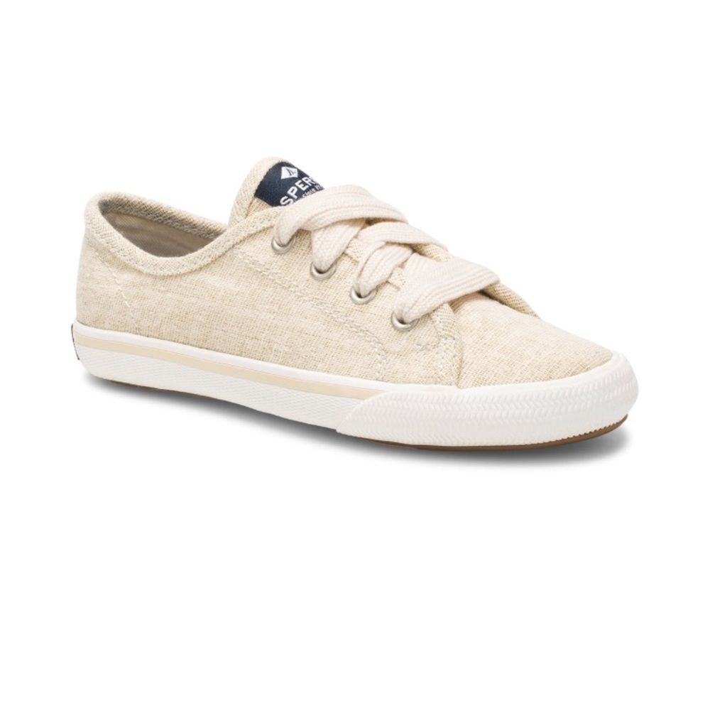 Sperry Lounge LTT Gold Sparkle Girls Shoe Size 2 NWT